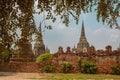 Wat Phra Si Sanphet in Ayutthaya historical park