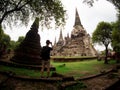Wat Phra Si Sanphet, Ayutthaya, Thailand.