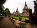 Wat Phra Si Sanphet, Ayutthaya, Thailand.