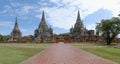 Wat Phra Si Sanphet, Famous Place Ayuthaya, Thailand, Southeast Asia Royalty Free Stock Photo