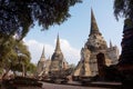 Wat Phra Si Sanphet view, Ayutthaya