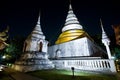 Wat Phra Singh temple, Chiang Mai, Thailand Royalty Free Stock Photo