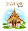 Wat Phra Singh Waramahavihan, Chiang Mai, Thailand travel Buddhist Temple and Historic Site design