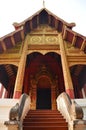 Wat Phra Singh Woramahaviharn located in Chiang Mai Thailand