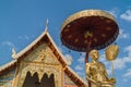 Wat Phra Singh Woramahaviharn temple in Chiang Mai, Thailand Royalty Free Stock Photo