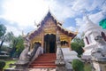 Wat Phra Singh Woramahaviharn, Temple in Thailand Royalty Free Stock Photo