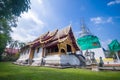Wat Phra Singh Woramahaviharn, Temple in Thailand Royalty Free Stock Photo