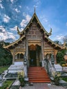 Wat Phra Singh Woramahawihan Gold Temple in Chiang Mai, Thailand