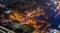 Wat Phra Sri Rattana Mahathat with lighting on night