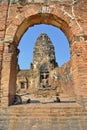 Wat Phra Sri Rattana Mahathat in Lopburi, Thailand.