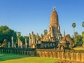 Wat Phra Sri Rattana Mahathat Rajaworavuharn temple in Si Satchanalai historical park, Thailand