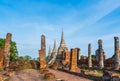 Wat Phra Sri Sanphet at Ayutthaya province, Thailand