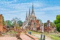 Wat Phra Sri Sanphet  at Ayutthaya province, Thailand Royalty Free Stock Photo