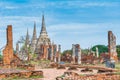 Wat Phra Sri Sanphet  at Ayutthaya province, Thailand Royalty Free Stock Photo