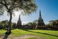 Wat Phra Sri Sanphet, Ayutthaya, Thailand Royalty Free Stock Photo