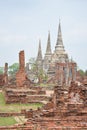 Wat Phra Sri Sanphet, Ayutthaya,Thailand Royalty Free Stock Photo