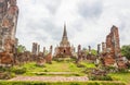 Wat Phra Sri Sanphet Temple, Ayutthaya, Thailand Royalty Free Stock Photo