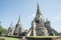 Wat phra sri sanphet temple in Ayutthaya Thailand Royalty Free Stock Photo