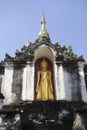 Wat Phra Yuen is Thai temple in Lamphun, Northern Thailand, Thailand