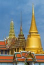 Wat Phrakaew (Temple of the Emerald Buddha) Royalty Free Stock Photo