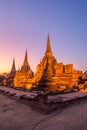 Wat Phrasisanpetch in the Ayutthaya