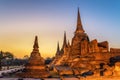 Wat Phrasisanpetch in the Ayutthaya