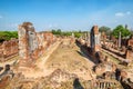 Wat Phrasisanpetch in the Ayutthaya