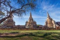 Wat Phrasisanpetch in the Ayutthaya Historical Park