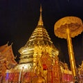 Wat Phrathat Doi Suthep, Chiangmai, Thailand Royalty Free Stock Photo