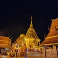 Wat Phrathat Doi Suthep, Chiangmai, Thailand Royalty Free Stock Photo