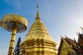 Wat Phrathat Doi Suthep at Chiangmai, Thailand. Royalty Free Stock Photo