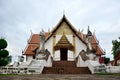 Wat Phu Mintr or Phumin Temple in Nan, Thailand Royalty Free Stock Photo