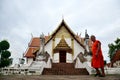 Wat Phu Mintr or Phumin Temple in Nan, Thailand Royalty Free Stock Photo