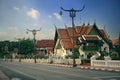 wat phumin temple one of most popular traveling destination in nan province northern of thailand