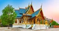 Wat Phusalao amidst greenery. Pakse, Laos