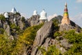 Wat Phutthabat Sutthawat, hilltop temple and stupa