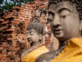 Wat Phutthaisawan - View of Reclining Buddha Ayutthaya Thailand
