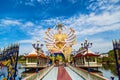 Wat Plai Laem. The Many-Armed Buddha. Thailand. Samui. Gulf of Thailand