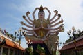 Wat Plai Laem temple in Sumi island