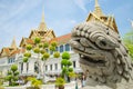 Wat pra kaew, Grand palace, bangkok, Thailand Royalty Free Stock Photo