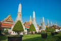 Wat Pra Kaew, The Grand Palace, blue sky, Thailand Royalty Free Stock Photo