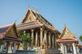 Wat Pra Kaew, The Grand Palace, blue sky, Thailand Royalty Free Stock Photo