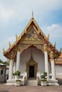 Wat Pra Kaew, The Grand Palace, blue sky, Thailand Royalty Free Stock Photo