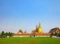 Wat pra kaew, Grand palace in Thailand Royalty Free Stock Photo