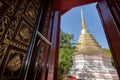 Wat prakaew temple is beautiful temple in Chiang rai , Thailand