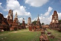 Wat Prha Mahathat Temple in Ayutthaya