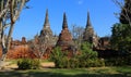 Wat Prha Mahathat Temple in Ayutthaya