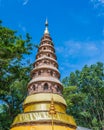 Wat ram poeng pagoda,Thailand the Buddhist temple in Chiang Mai, Thailand .