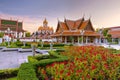 Wat Ratchanatdaram Temple in Bangkok