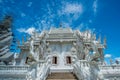 Wat Rong Khun in Chiangrai province, Thailand Royalty Free Stock Photo